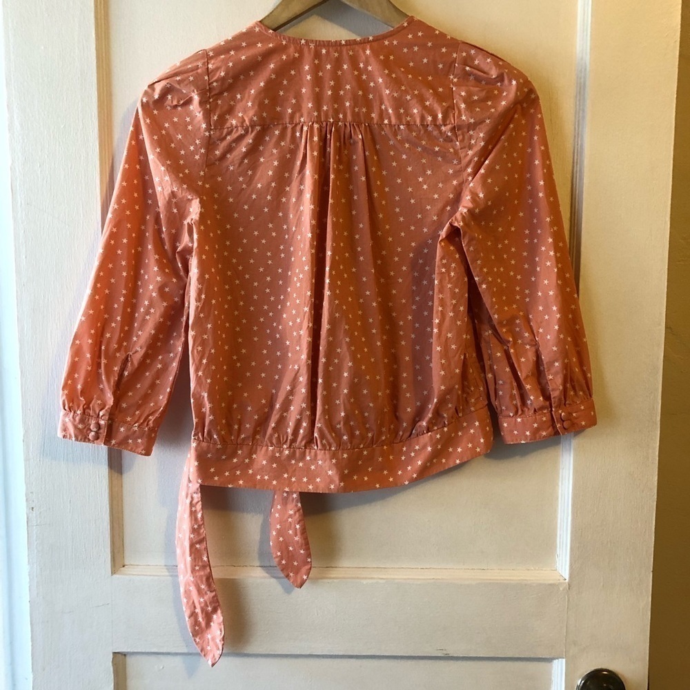𝅺madewell Star Print Blouse - Picture 2 of 6